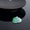 缅甸A货天然糯种翡翠吊坠 - 红掌柜