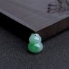 缅甸天然糯种飘花翡翠葫芦吊坠 - 红掌柜