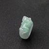 缅甸天然糯种浅绿翡翠戒指-红掌柜