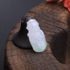糯种飘翠翡翠禄星吊坠 - 红掌柜
