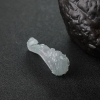 糯冰种浅绿翡翠龙钩-红掌柜