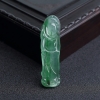 冰种飘绿翡翠观音吊坠 - 红掌柜