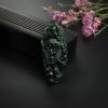 缅甸天然糯种墨翠公爵吊坠-红掌柜