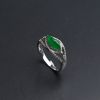 缅甸冰糯种翡翠戒指 - 红掌柜
