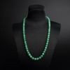 缅甸A货天然糯种苹果绿翡翠项链 - 红掌柜