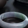 春带彩翡翠手镯 - 红掌柜