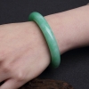 缅甸糯种翡翠圆镯-红掌柜