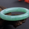 缅甸天然糯冰种翡翠圆镯-红掌柜