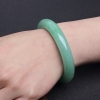 缅甸糯冰种翡翠圆镯-红掌柜