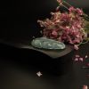 缅甸天然冰种淡绿翡翠吊坠 - 红掌柜