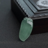 缅甸糯种淡晴水翡翠福瓜吊坠-红掌柜