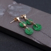 翡翠耳环-红掌柜