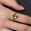 橄榄石戒指-红掌柜 