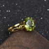 18K金橄榄石戒指-红掌柜 