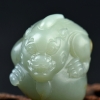 新疆籽料和田青玉貔貅吊坠 - 红掌柜