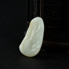 天然和田白玉籽料天女吊坠-红掌柜