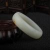 籽料和田白玉手镯-红掌柜