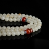 新疆和田白玉108佛珠-红掌柜