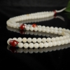 天然山料和田白玉108佛珠-红掌柜