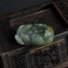 天然籽料和田青玉吊坠-红掌柜