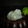 籽料和田青玉貔貅吊坠-红掌柜