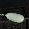 新疆天然籽料和田白玉吊坠-红掌柜