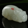 新疆天然籽料和田白玉吊坠-红掌柜