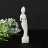 新疆天然山料和田白玉窈窕淑女摆件-红掌柜