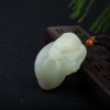 籽料和田玉马到成功吊坠-红掌柜