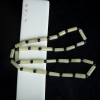 山料和田白玉桶珠多圈手串-红掌柜