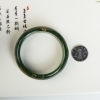 60.5mm山料和田碧玉平安镯-红掌柜