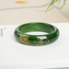 54mm山料和田碧玉平安手镯-红掌柜
