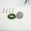 天然俄罗斯山料和田碧玉戒指-红掌柜