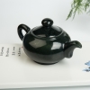 天然和田青玉茶壶摆件-红掌柜