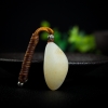 籽料和田白玉吊坠-红掌柜