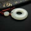 和田白玉平安扣-红掌柜