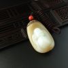 和田玉弥勒佛挂件-红掌柜