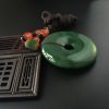 俄罗斯和田玉挂坠-红掌柜