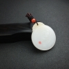 天然和田羊脂玉一品清廉吊坠 - 红掌柜