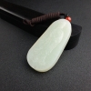 山料青白玉观音吊坠 - 红掌柜
