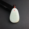 俄罗斯天然山料青白玉山水意境吊坠 - 红掌柜