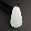 俄罗斯天然山料青白玉观音吊坠 - 红掌柜