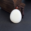 天然山料和田白玉观音吊坠-红掌柜