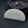 新疆天然和田白玉梳子-红掌柜