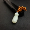 山料青白玉大白菜吊坠 - 红掌柜