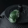 新疆天然和田碧玉吊坠摆件两用-红掌柜