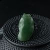 和田碧玉蜗牛吊坠摆件两用-红掌柜
