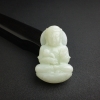 新疆天然山料和田白玉观音吊坠 - 红掌柜