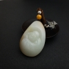 山料白玉佛吊坠-红掌柜