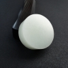 天然山料和田青白玉圆牌 - 红掌柜
